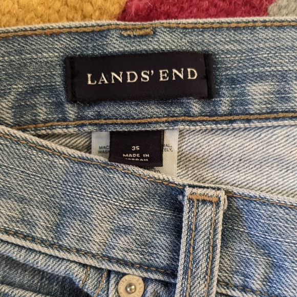 2 pairs Vintage Lands End Square Rigger Jeans - Picture 9 of 13